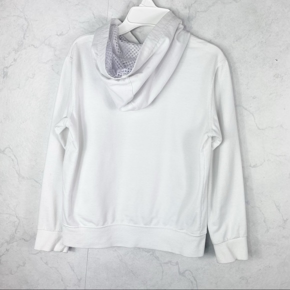 [Champion] White Logo Hoodie - Picture 2 of 2